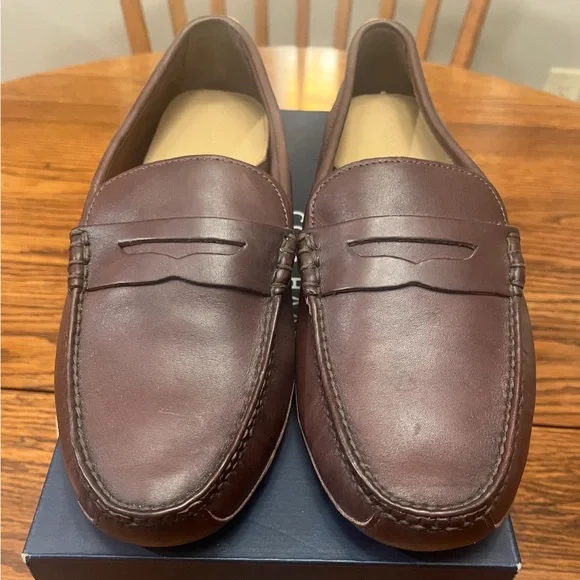 🤎 NIB Mens Cole Haan Grant Canoe Penny Loafer (11)